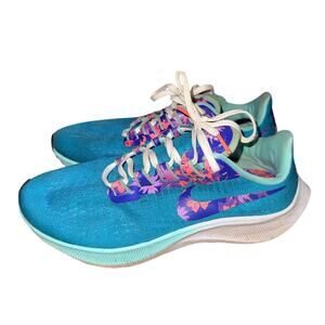 Nike Air Zoom Pegasus 37' Aquamarine Floral Women's sz 8